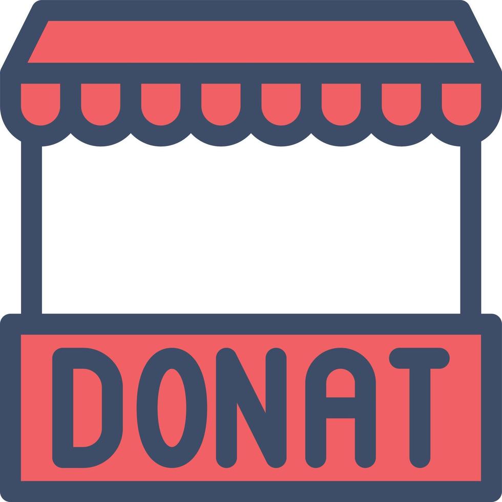 donation vector illustration on a background.Premium quality symbols.vector icons for concept and graphic design.