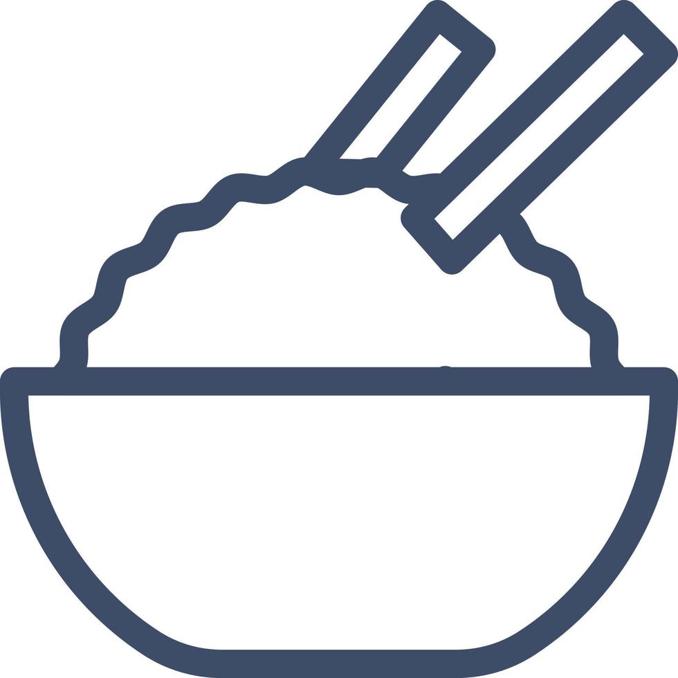 rice vector illustration on a background.Premium quality symbols.vector icons for concept and graphic design.