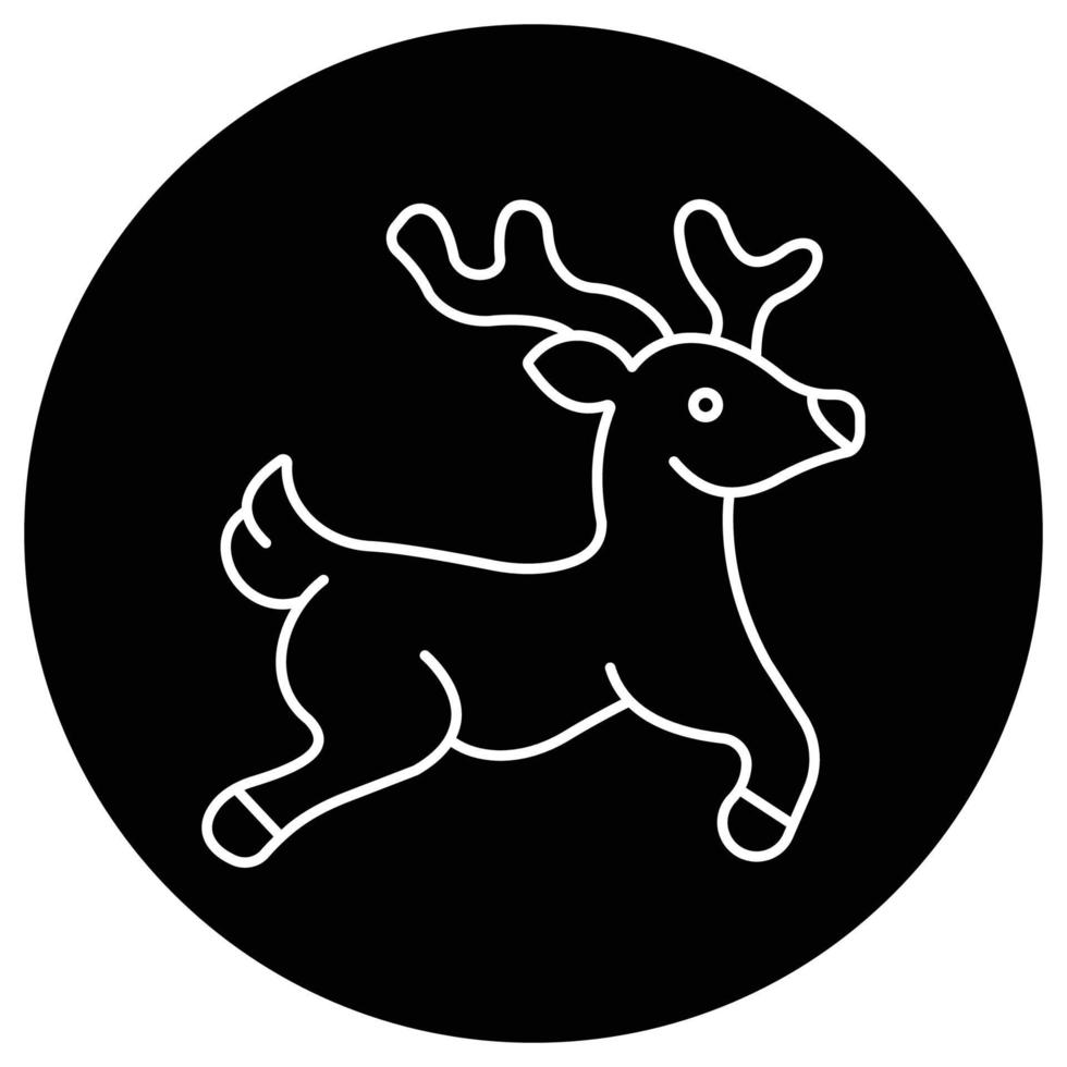 Reindeer which can easily modify or edit vector