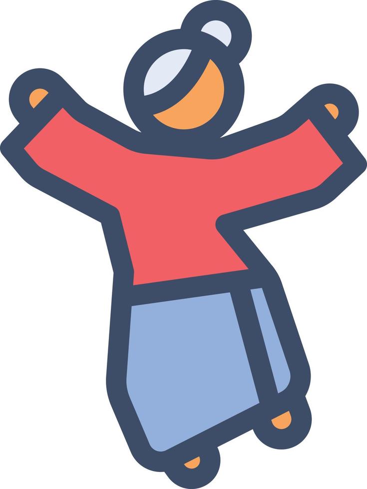 dance vector illustration on a background.Premium quality symbols.vector icons for concept and graphic design.
