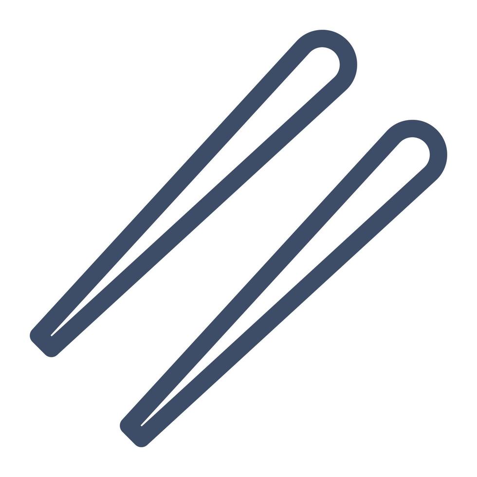 chopstick vector illustration on a background.Premium quality symbols.vector icons for concept and graphic design.