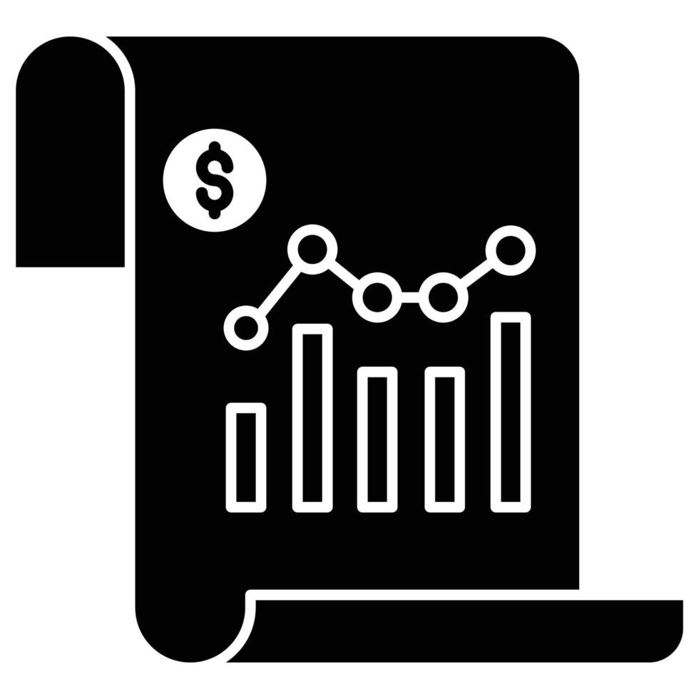 Financial Statement Which Can Easily Modify Or Edit vector