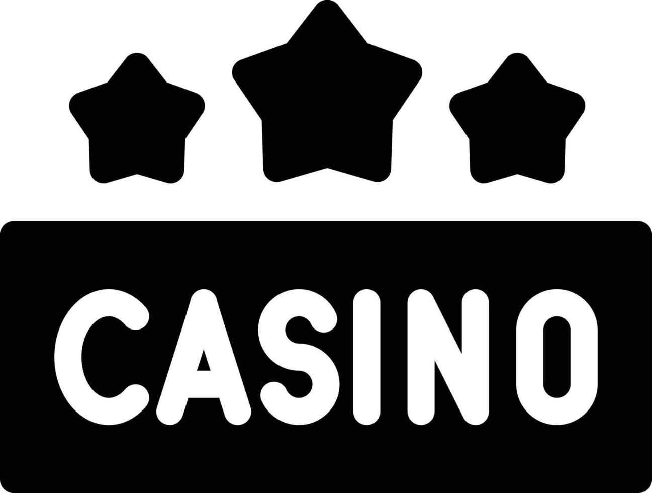 Ilustración de vector de casino en un fondo. Símbolos de calidad premium. Iconos vectoriales para concepto y diseño gráfico.