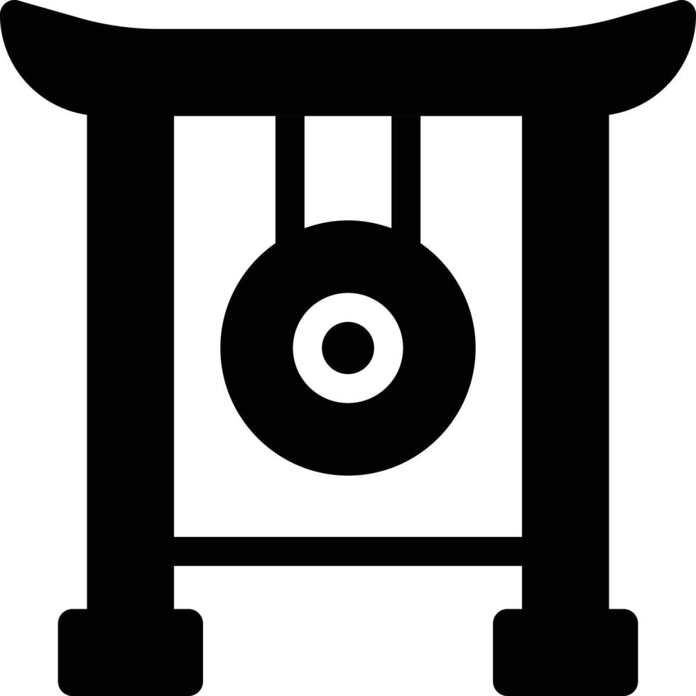 ilustración de vector de campana en un fondo. símbolos de calidad premium. iconos vectoriales para concepto y diseño gráfico.