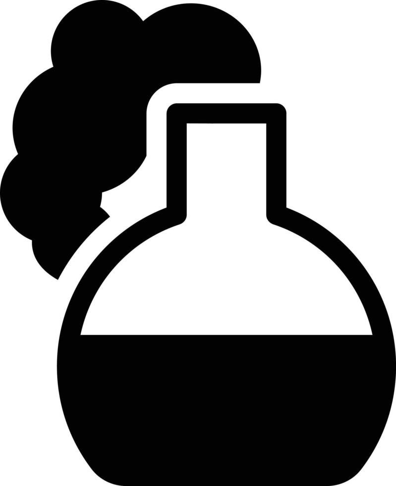 ilustración vectorial de química en un fondo. símbolos de calidad premium. iconos vectoriales para concepto y diseño gráfico. vector
