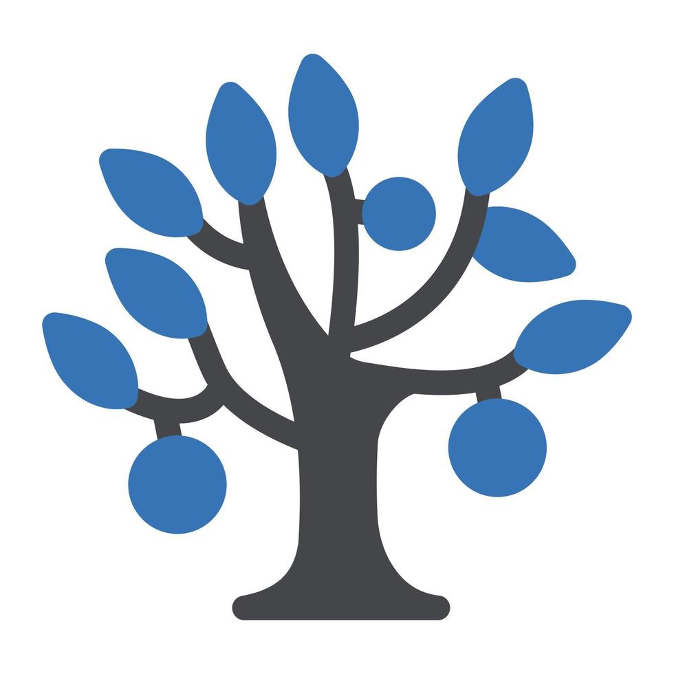 tree vector illustration on a background.Premium quality symbols.vector icons for concept and graphic design.