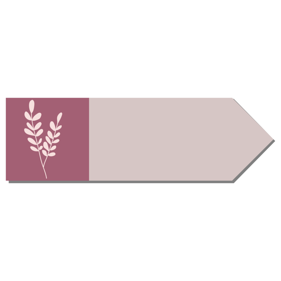 Digital Planner Sticker, Element or Label png