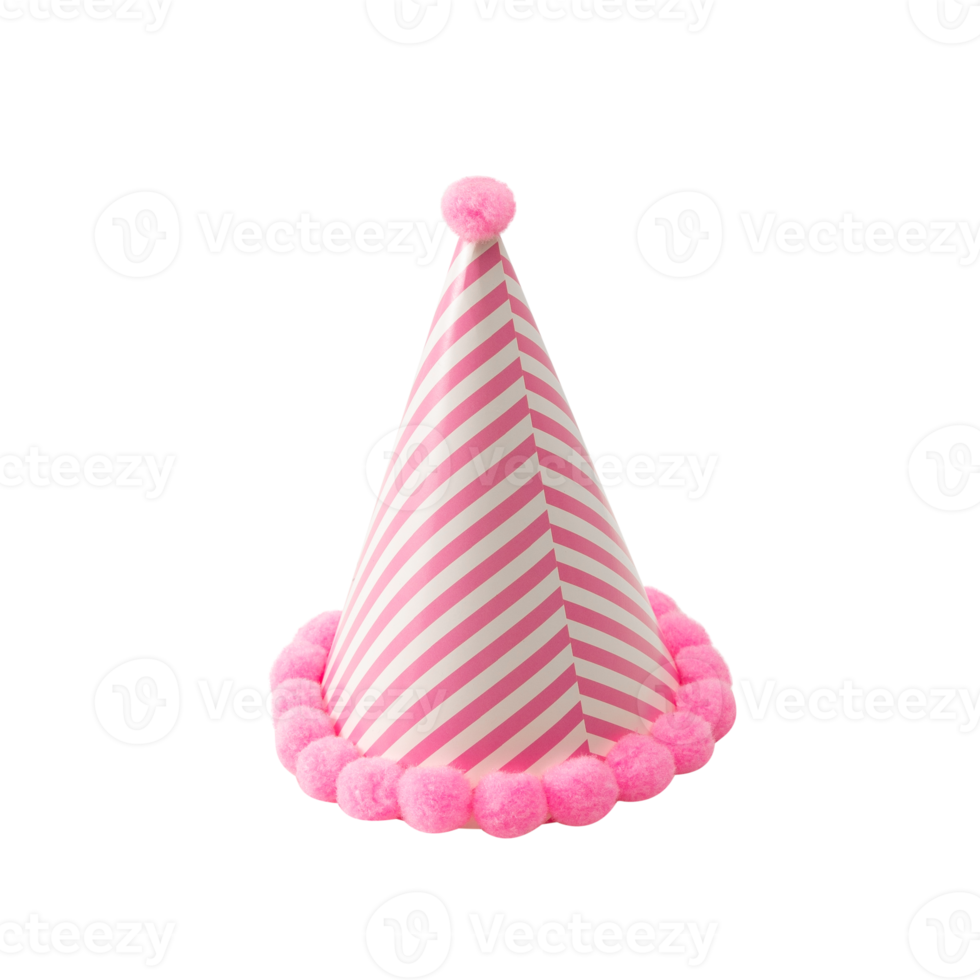 Pink Party Hat cutout, Png file 12904238 PNG