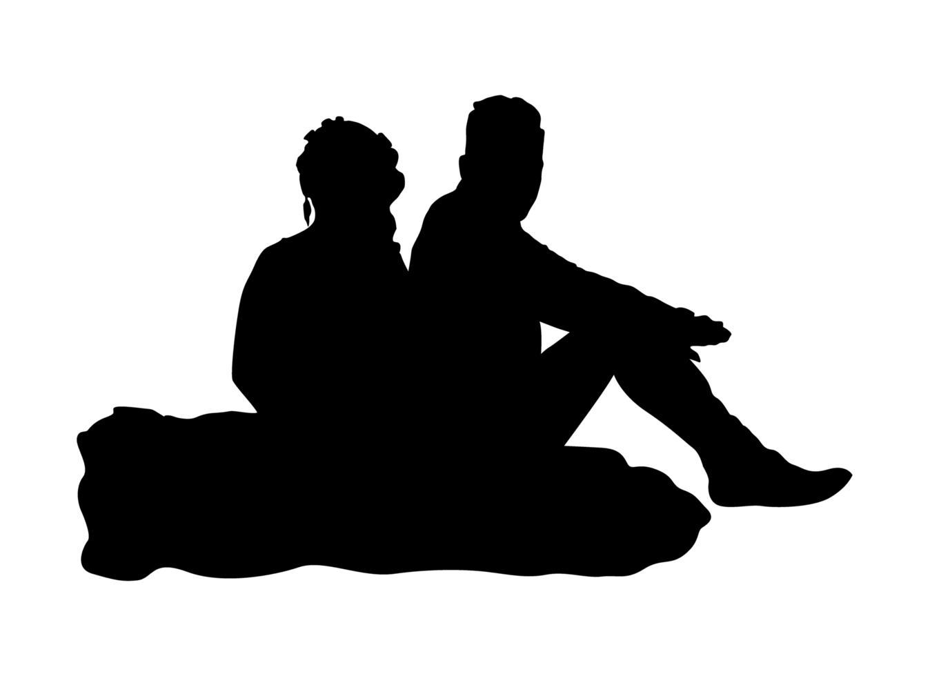 mariage mariée couple silhouette png