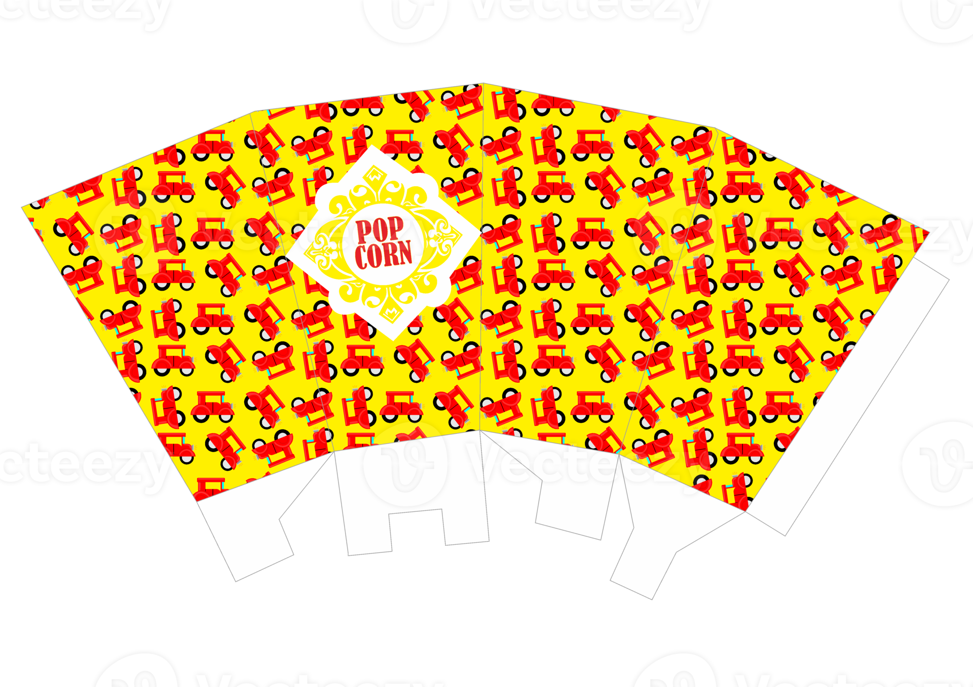 popcorn-packaging-design-car-pattern-theme-12904500-png