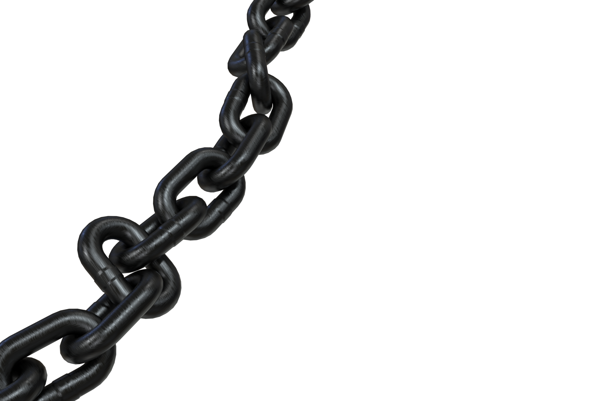 3d render realistic chain 12904714 PNG