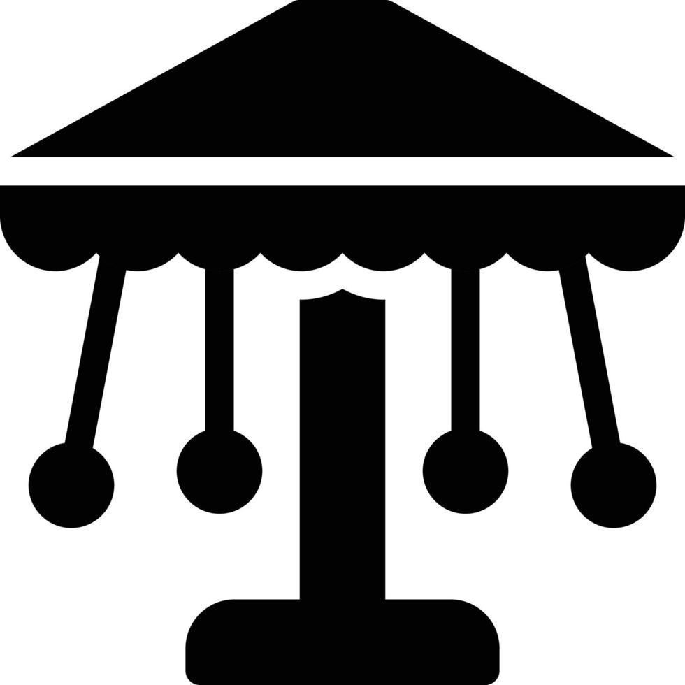 merry go round vector illustration on a background.Premium quality symbols.vector icons for concept and graphic design.
