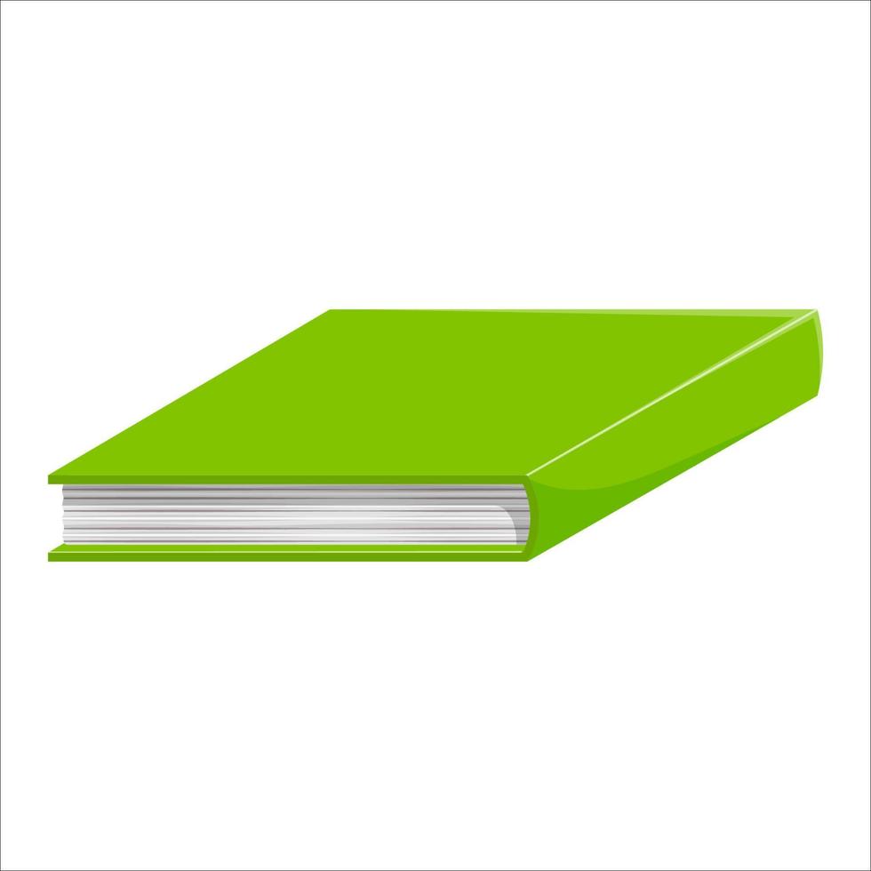 icono de libro clipart. aislado sobre fondo blanco. vector