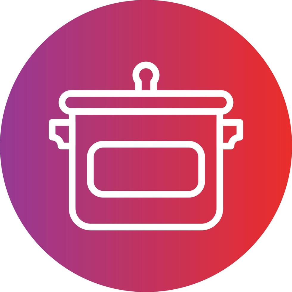 Pot Icon Style vector