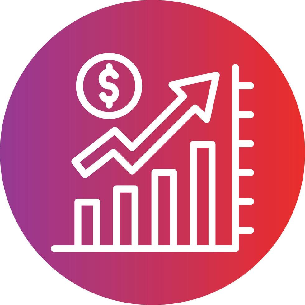 Revenue Icon Style vector