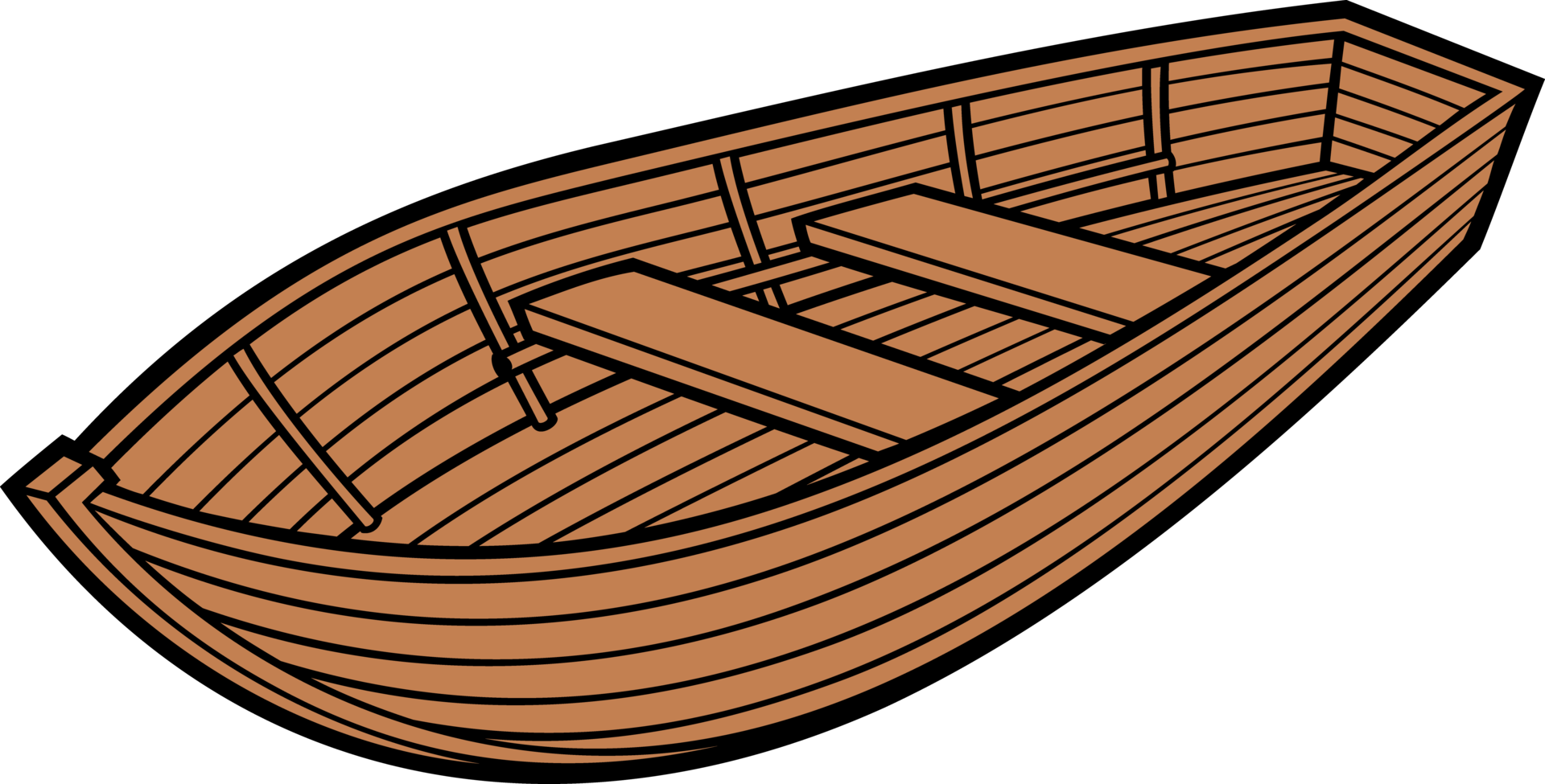 Wooden Boat Color 12909041 PNG