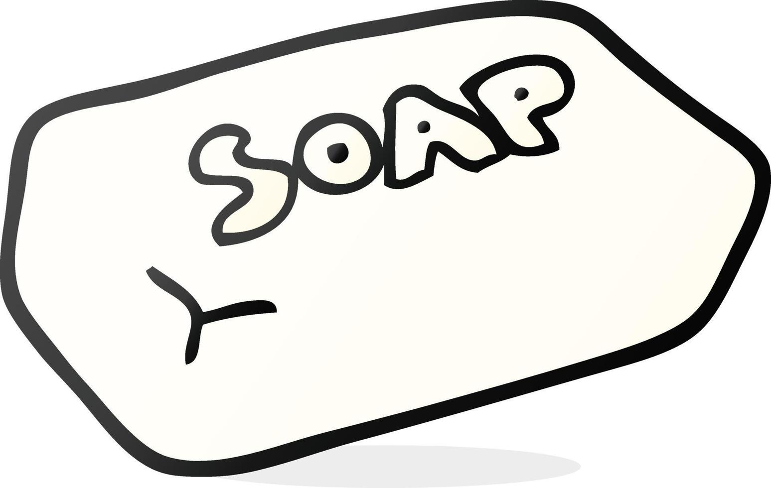 doodle character cartoon soap vector