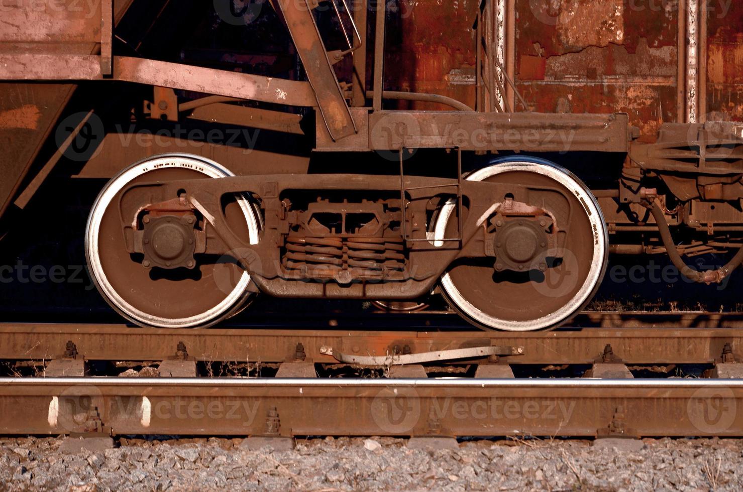 Parts of the freight railcar 12909467 Stock Photo at Vecteezy