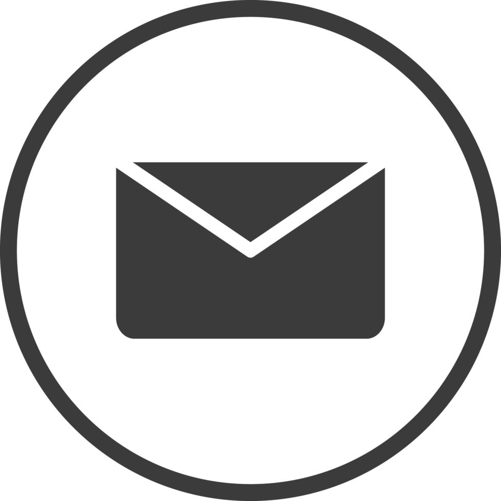 icône de ligne de courrier png