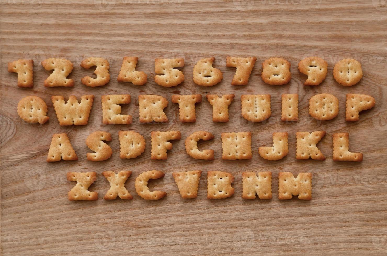 botones de teclado de galleta foto