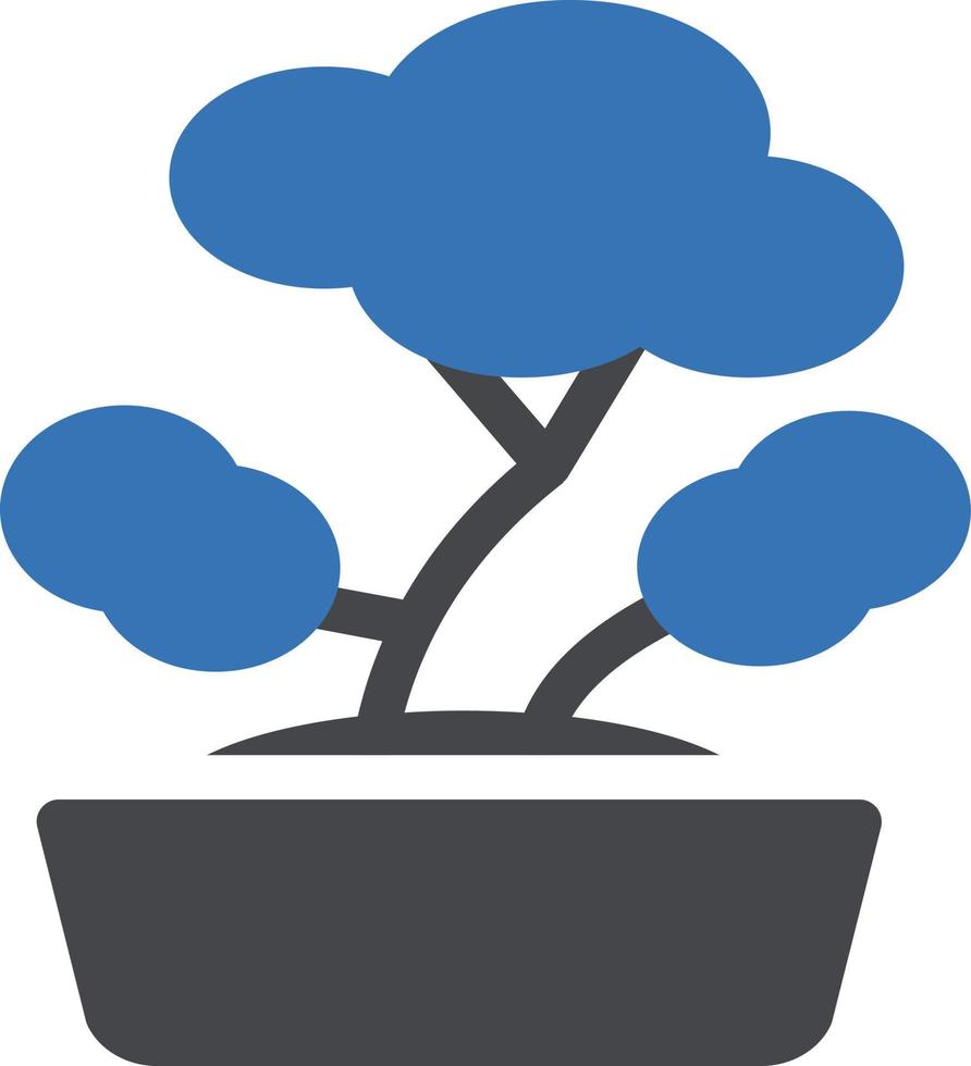 bonsai vector illustration on a background.Premium quality symbols.vector icons for concept and graphic design.