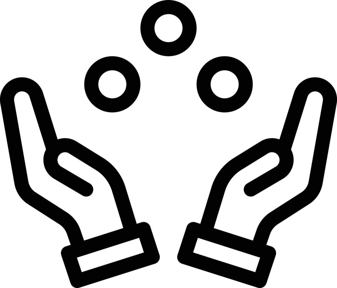 juggling vector illustration on a background.Premium quality symbols.vector icons for concept and graphic design.