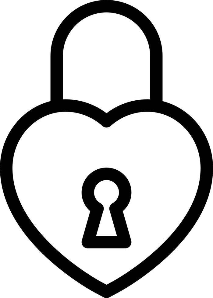 heart lock vector illustration on a background.Premium quality symbols.vector icons for concept and graphic design.
