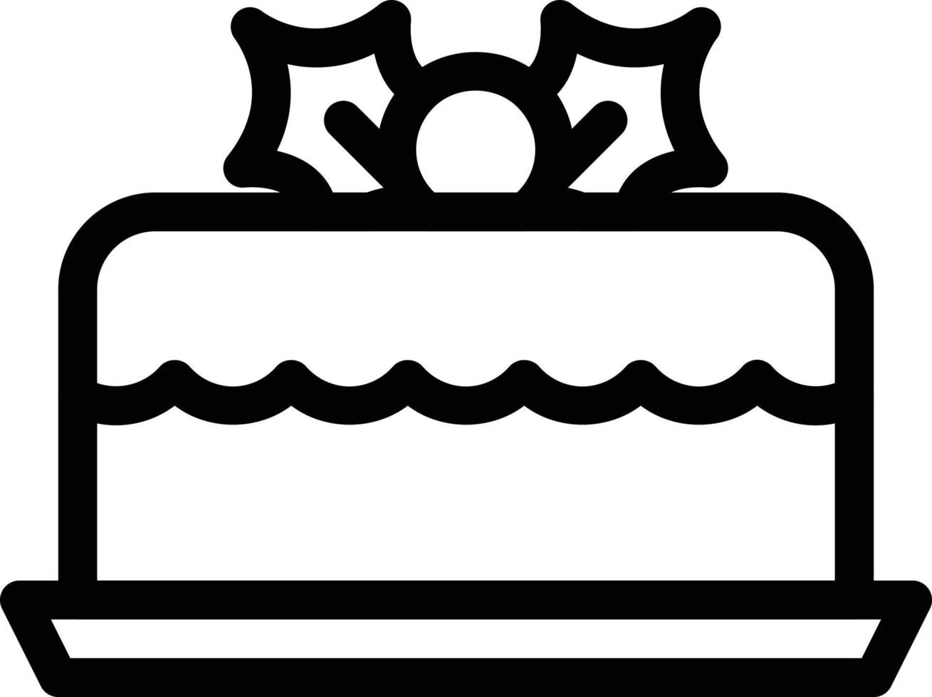 cake vector illustration on a background.Premium quality symbols.vector icons for concept and graphic design.