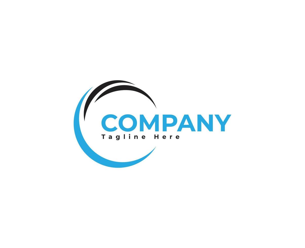 Circle Company Logo Free Vector Template