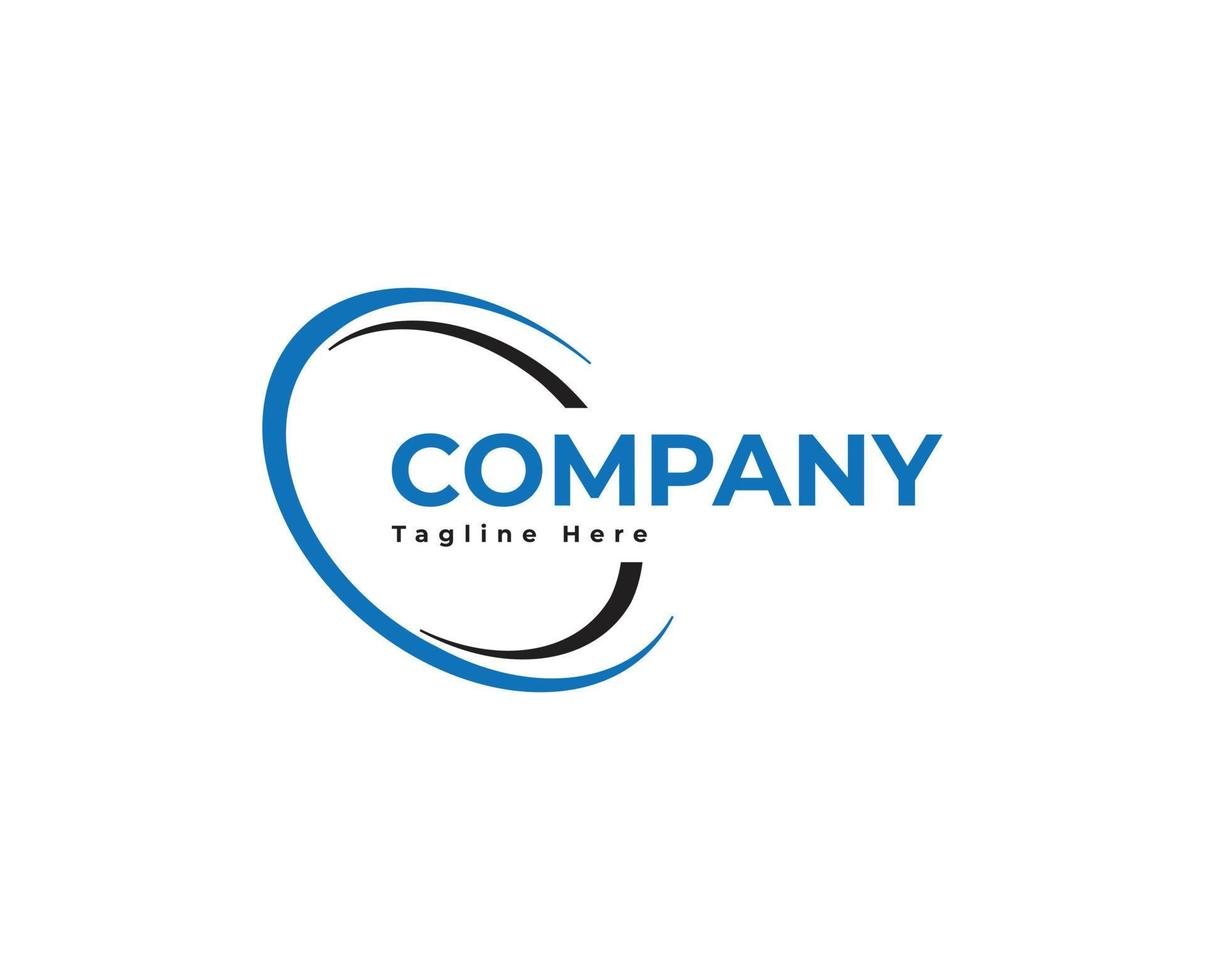 Circle Company Logo Free Vector Template