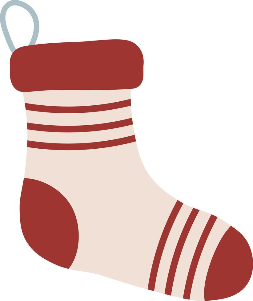 Christmas warm clothes mittens and hats in a white transparent background vector