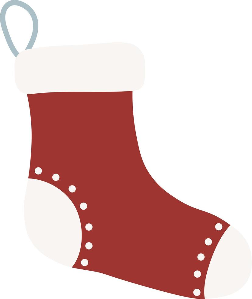 Christmas warm clothes mittens and hats in a white transparent background vector