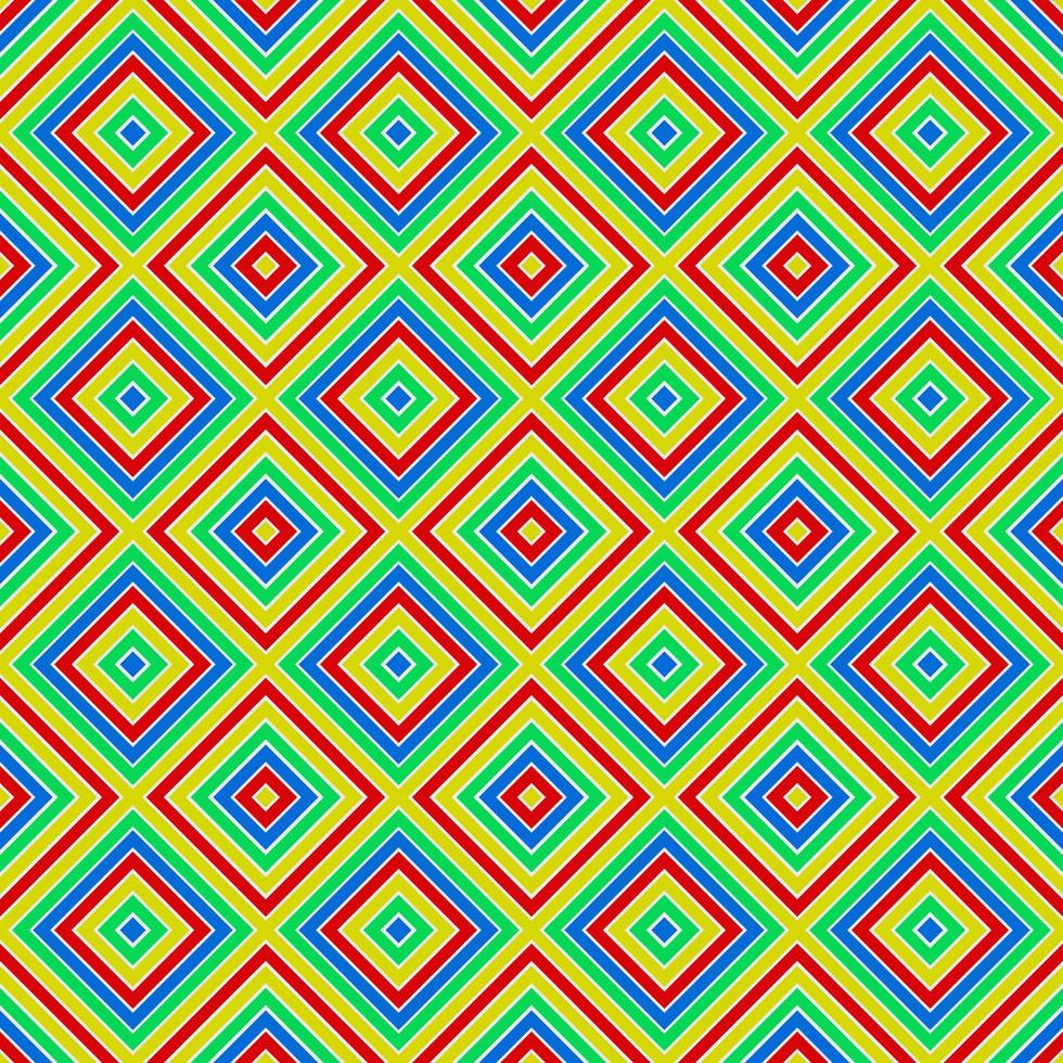Hand drawn vector, seamless pattern with symmetric geometric ornament,  fabric pattern, tile pattern, vector
