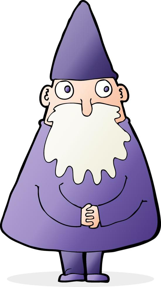 doodle character cartoon wizard vector