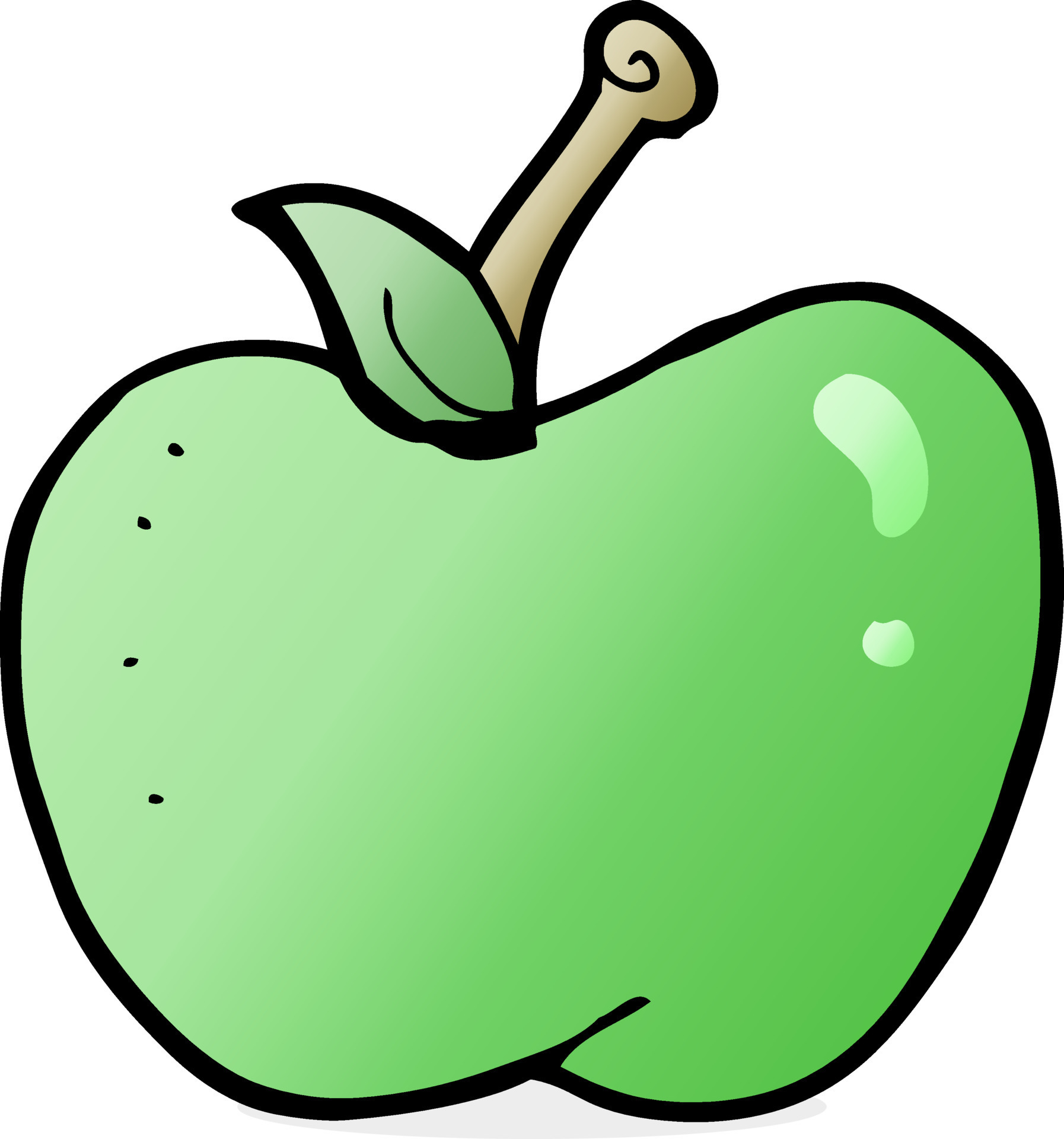 cartoon apple doodle 12912396 Vector Art at Vecteezy
