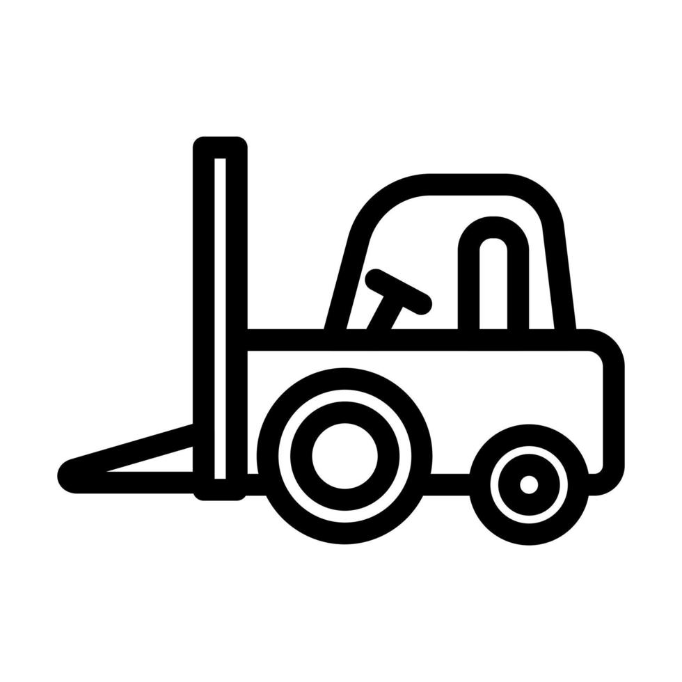 Forklift Icon Design 12912683 Vector Art at Vecteezy