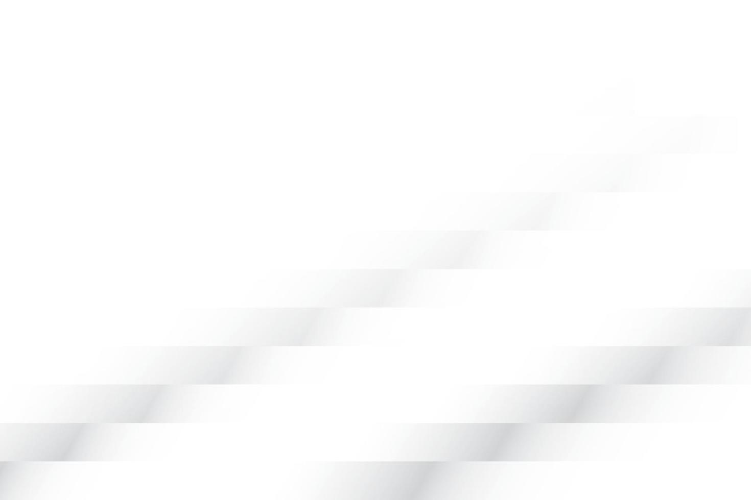 Abstract white and gray color background with modern design geometric shape. Vector illustration.