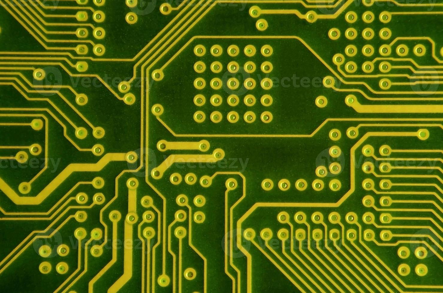 Macro of circuit board photo