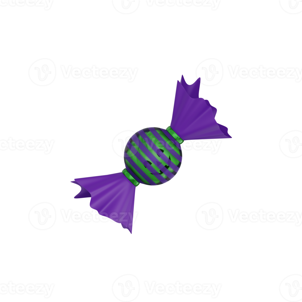 3d Halloween Candy png