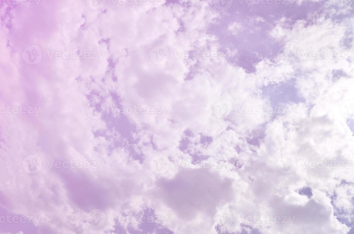 Beautiful blue sky background template with some space for input text message below isolated on blue photo