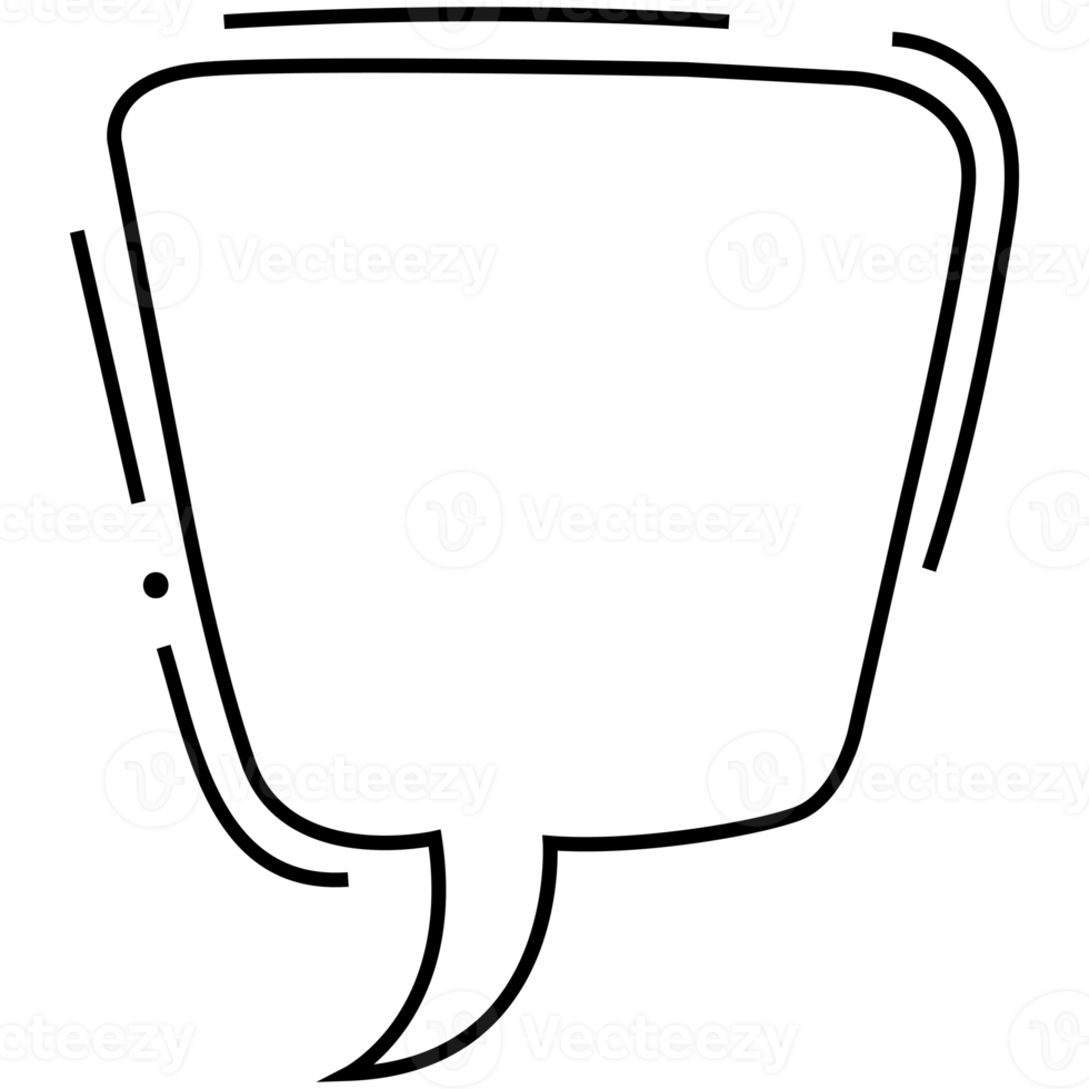 Speech bubble. Transparent PNG clipart for design 12914552 PNG