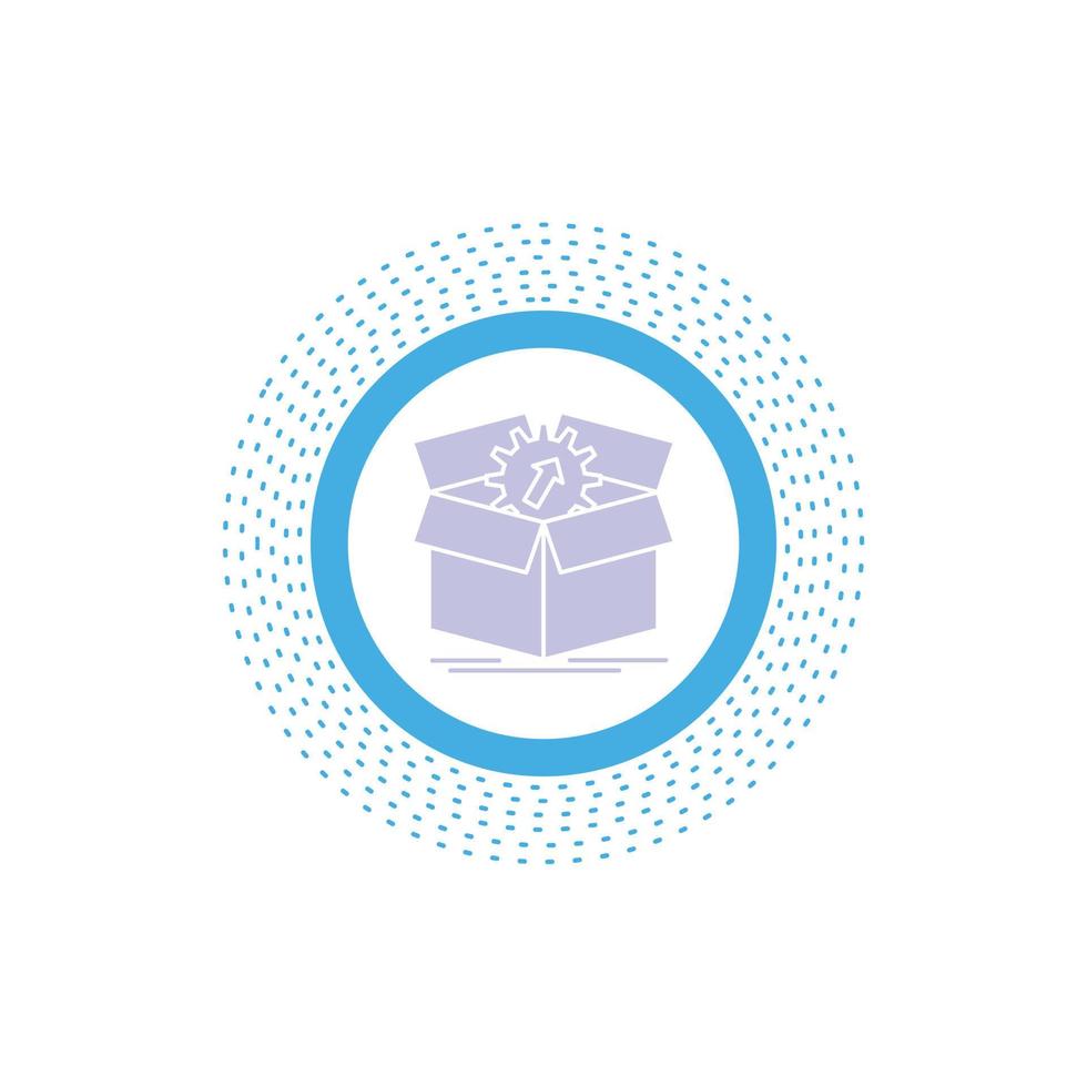 upload. performance. productivity. progress. work Glyph Icon. Vector isolated illustration