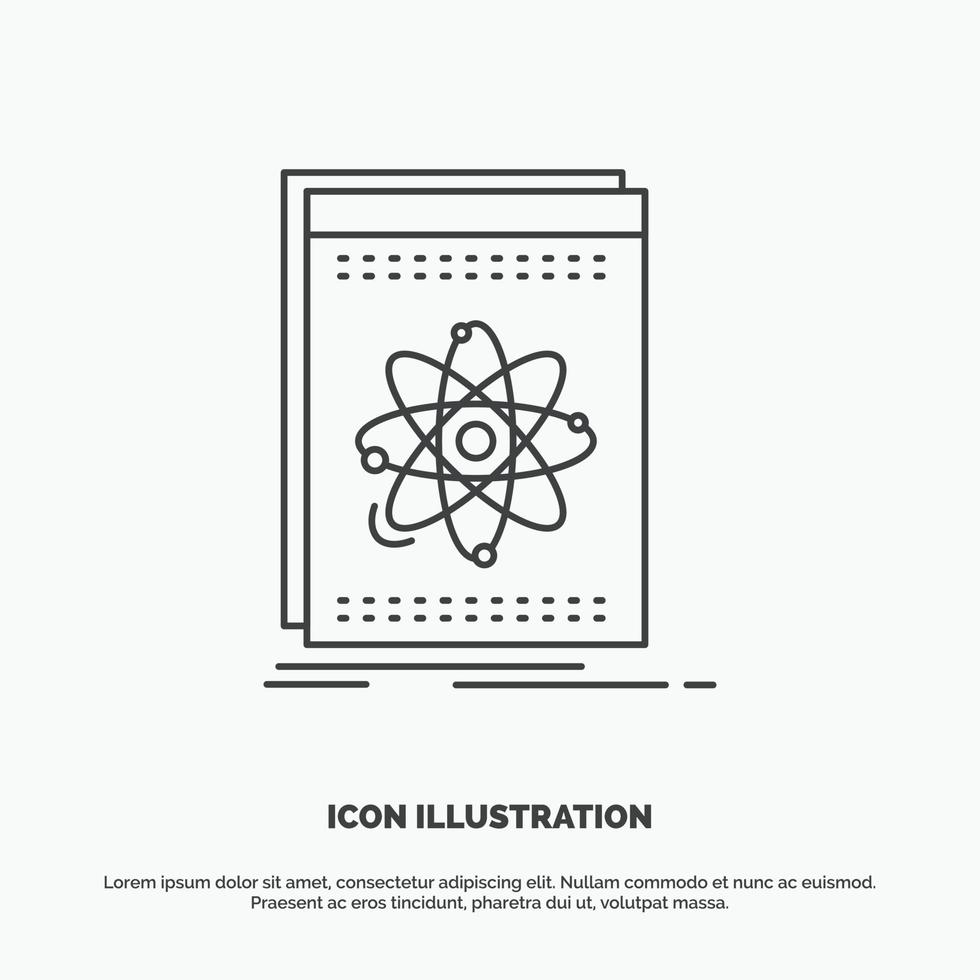 API. solicitud. desarrollador. plataforma. icono de la ciencia. símbolo gris vectorial de línea para ui y ux. sitio web o aplicación móvil vector