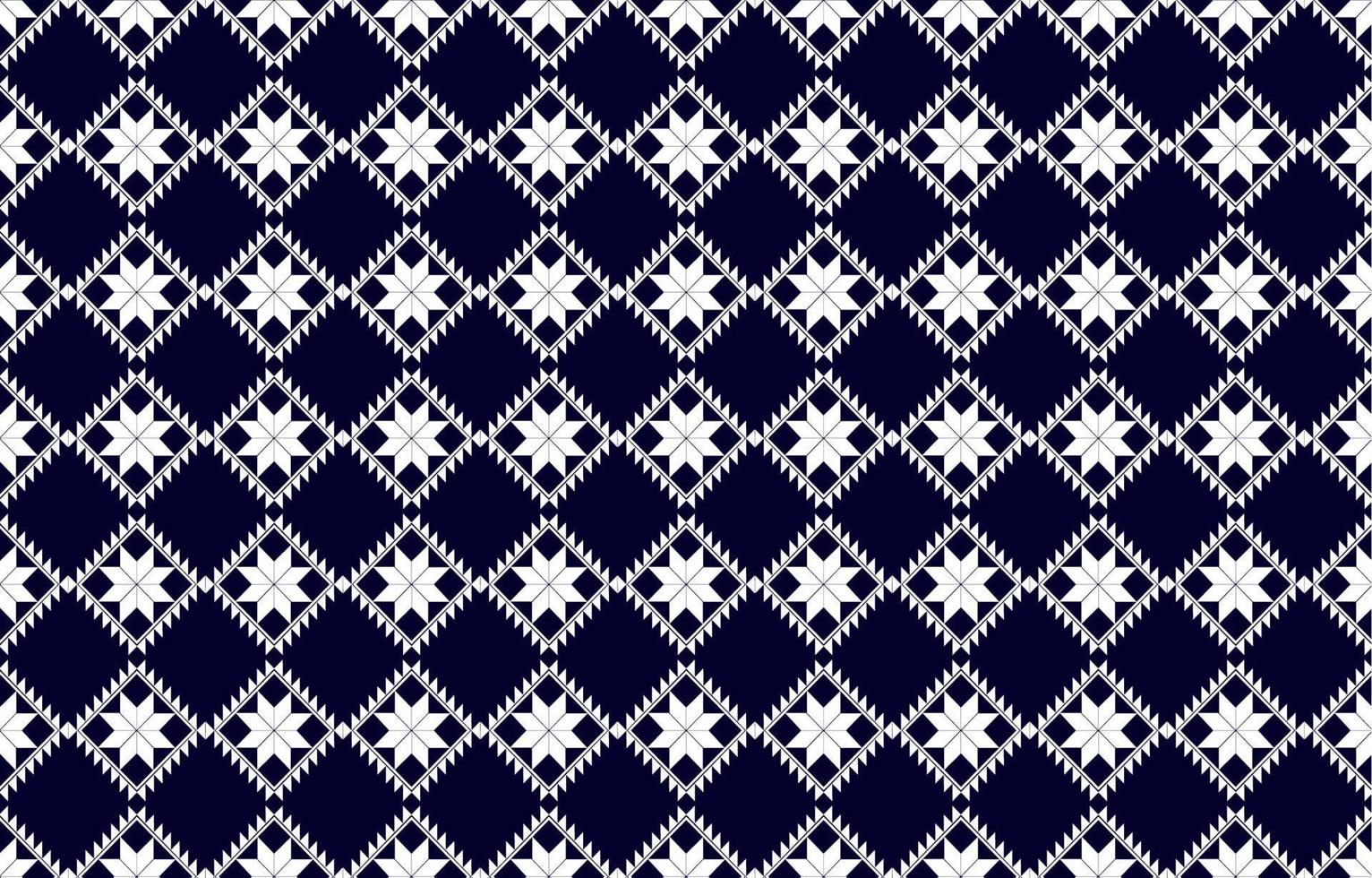 tela de patrón étnico geométrico estilo tradicional. tono blanco y negro. diseño para azulejos, cerámica, fondo, papel pintado, ropa, papel de envolver, tela e ilustración vectorial. estilo de patrón vector