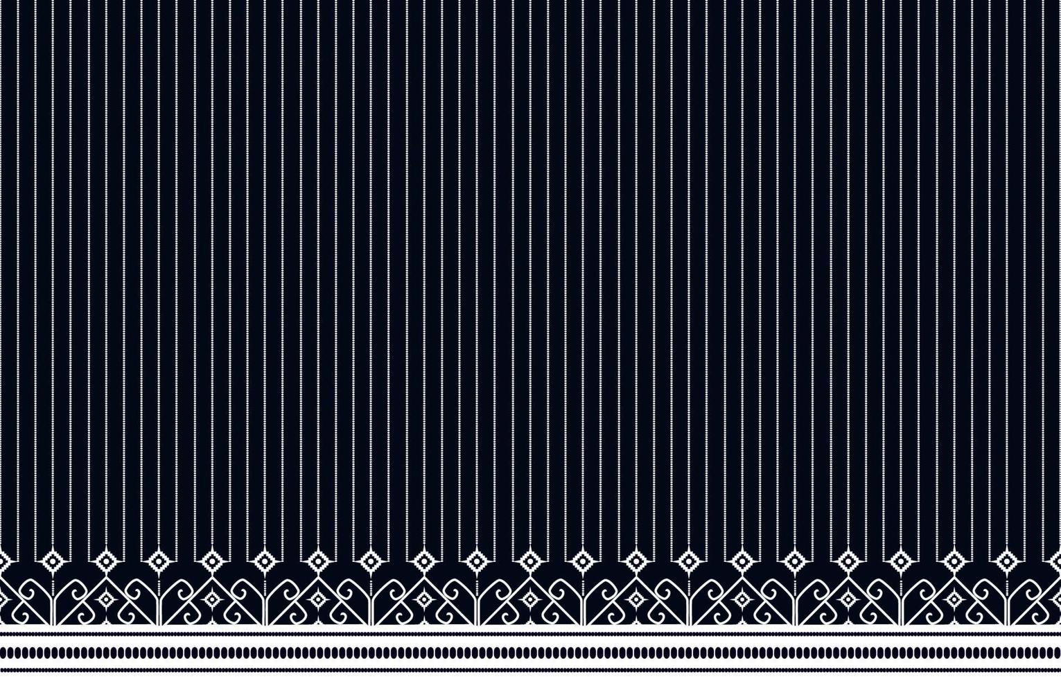 Geometric ethnic pattern fabric traditional style. black and white tone. Design for tile, ceramic, background, wallpaper, clothing, wrapping paper, fabric, and Vector illustration. pattern style