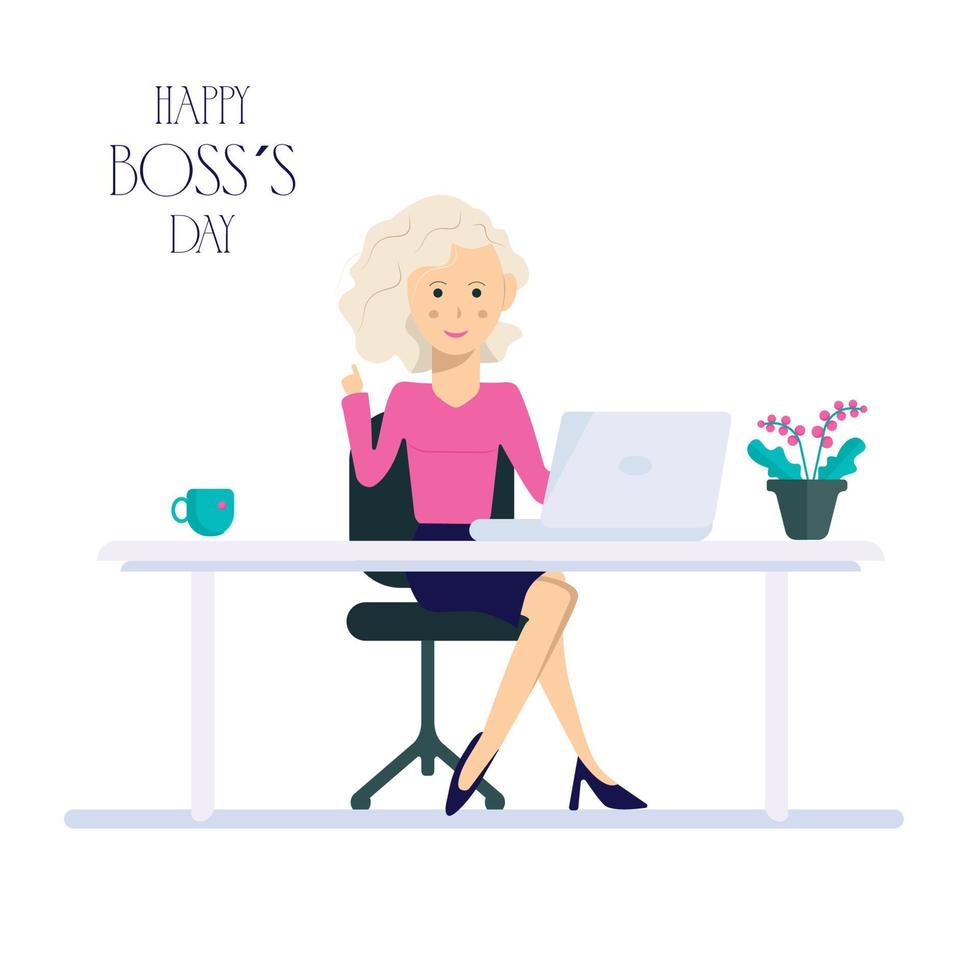 National Boss Day 12918051 Vector Art at Vecteezy