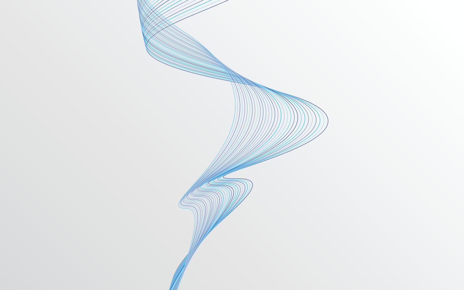 Creative line art. Vector illustration EPS 10. Design elements created using the Blend Tool