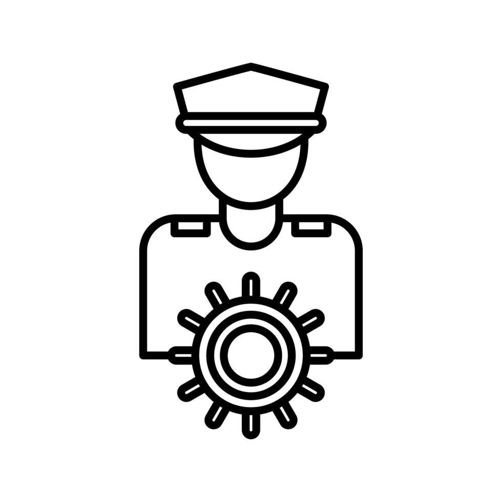 Captain Vector Icon