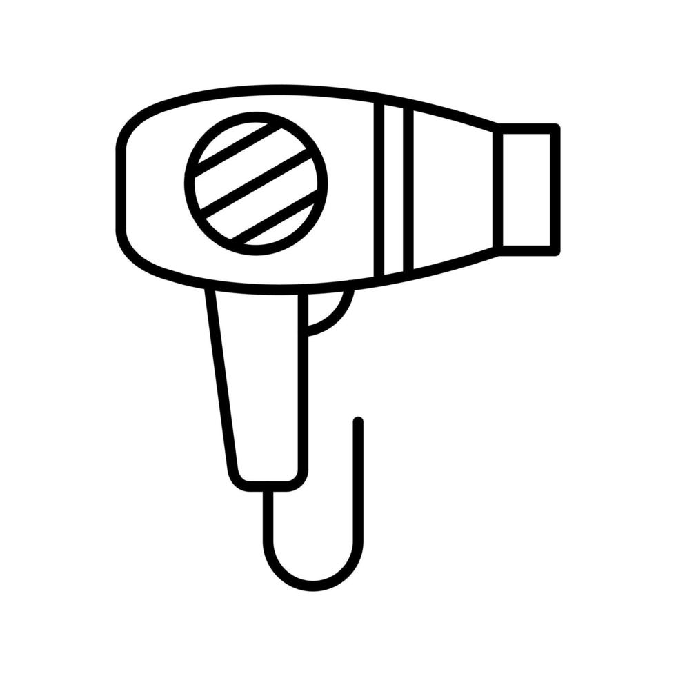 Hair Dryer Vector Icon