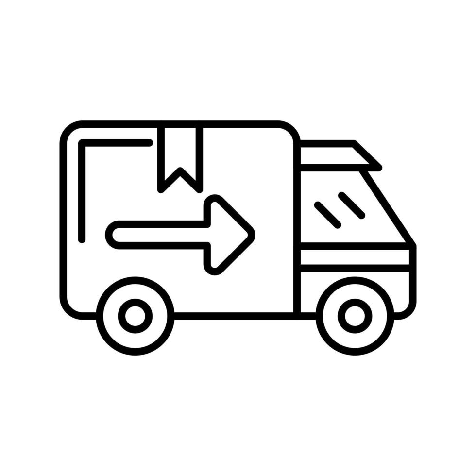 Direct Delivery Vector Icon